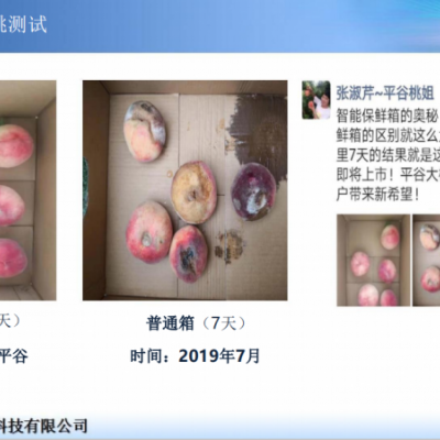 保鮮技術紙箱包裝，智能RFID技術紙箱